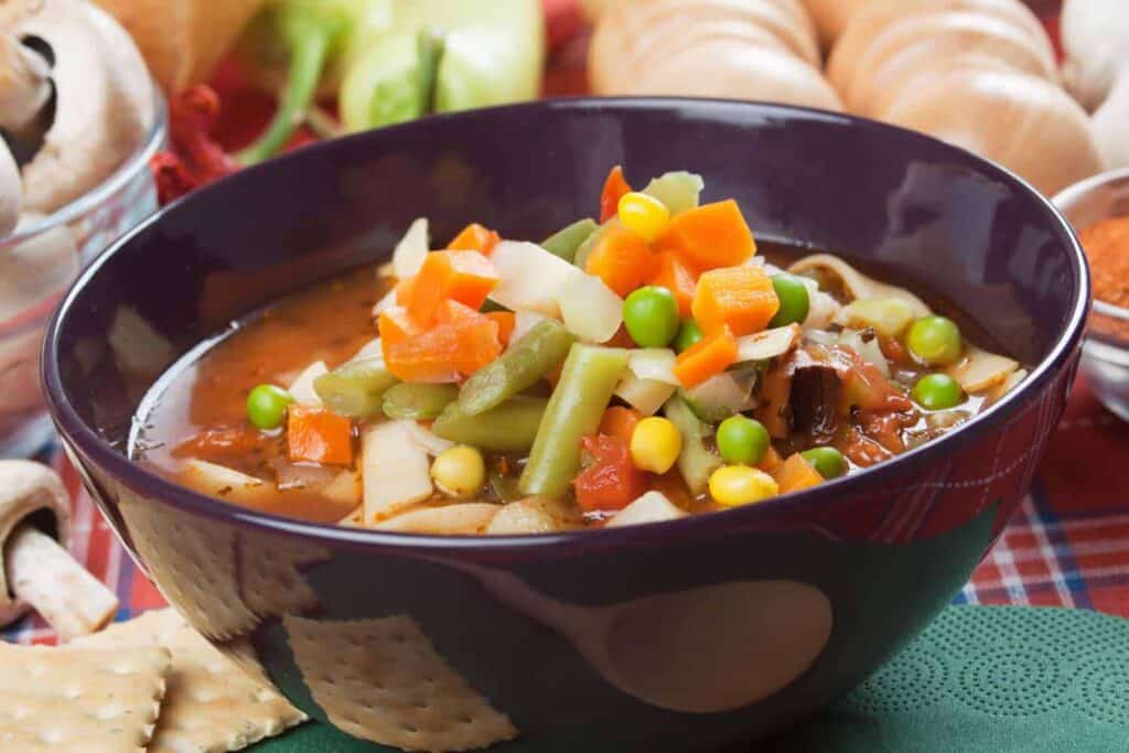 Menestra de verduras receta