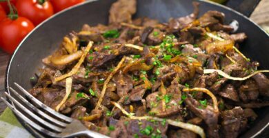 Higado Encebollado
