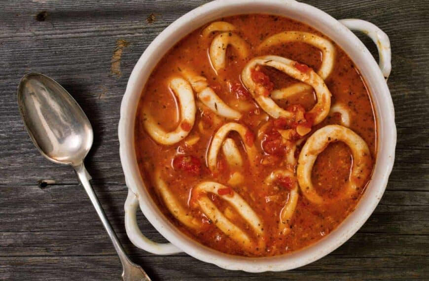 calamares en salsa