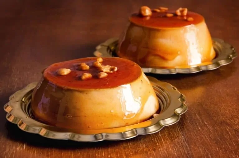 flan de cafe