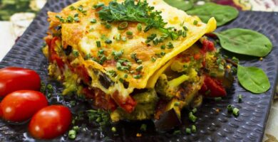 receta Lasaña de Verduras