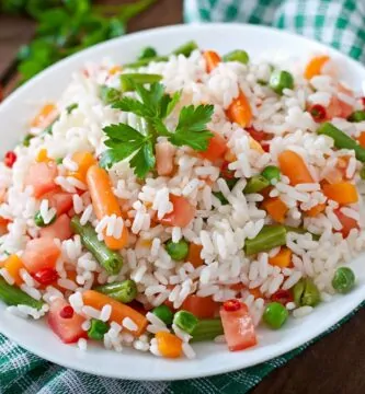receta arroz con verduras