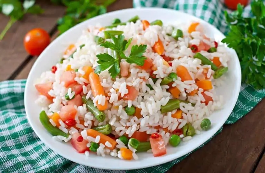 receta arroz con verduras