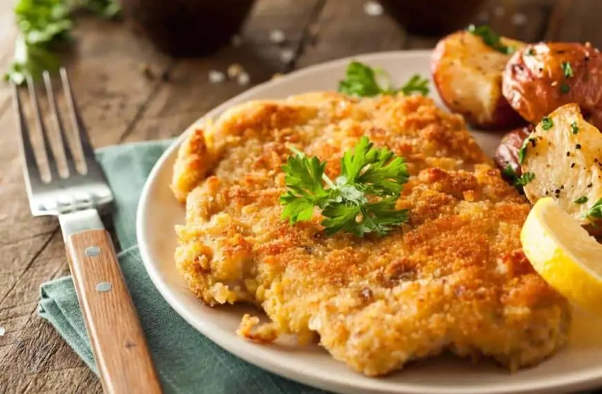 milanesa de pollo