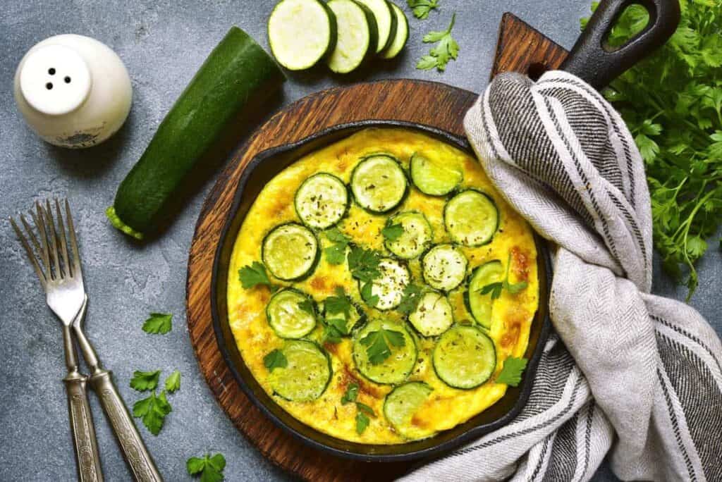 receta tortilla de calabacin