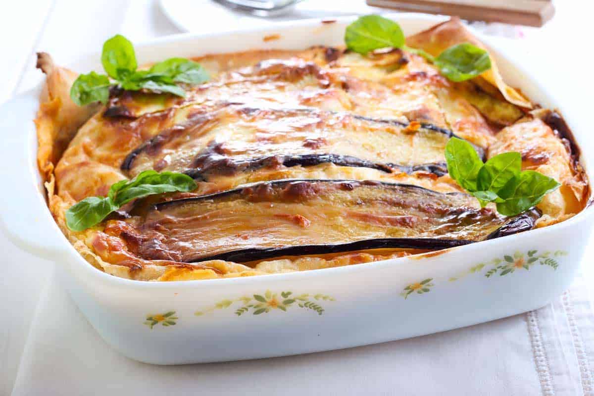 receta Lasaña de berenjena