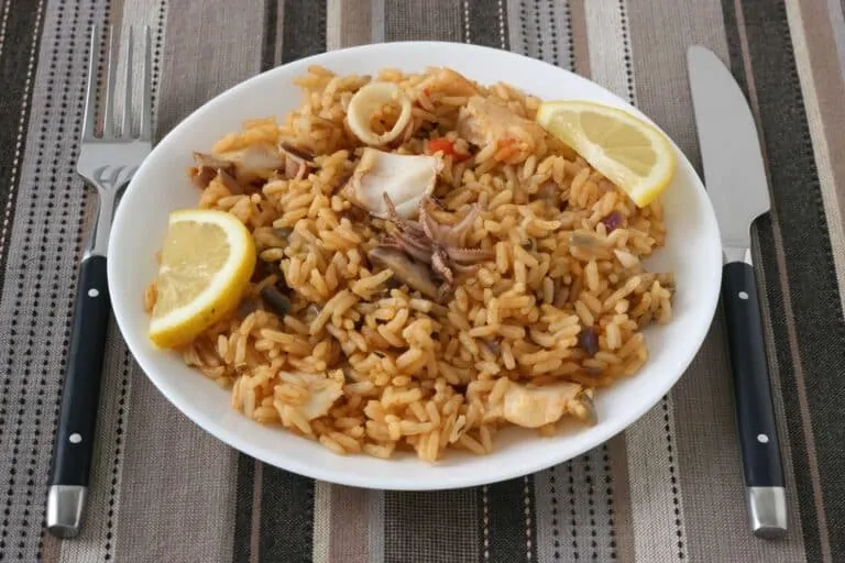 arroz con calamares