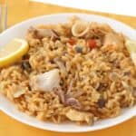 receta de arroz con calamares