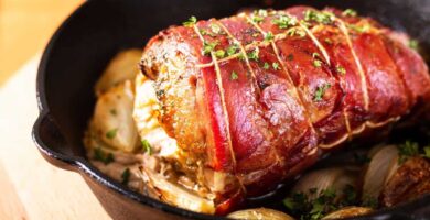 lomo de cerdo relleno