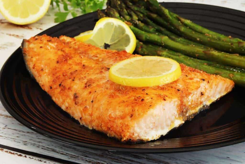 salmón al horno receta