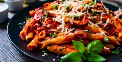 receta Macarrones con Verduras