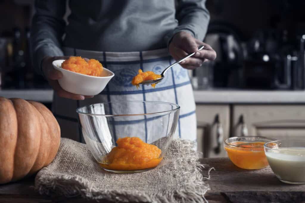 como hacer pure de calabaza