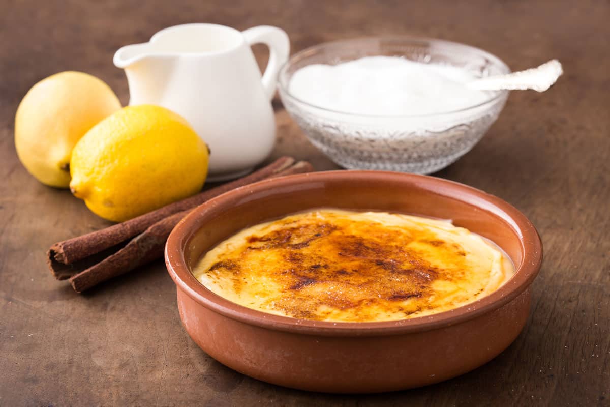 receta de crema catalana