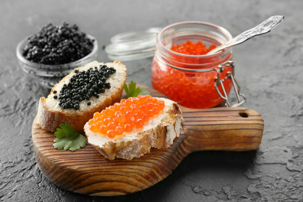 curiosidades del caviar