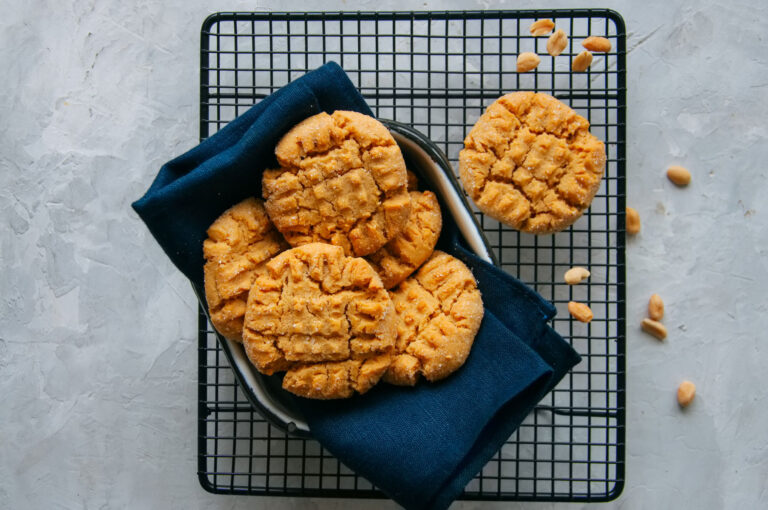 galletas de mantequilla de mani