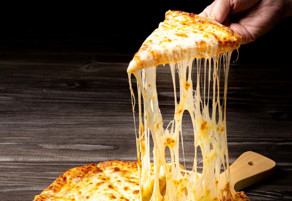 que es la pizza de queso