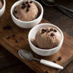 receta de helado de chocolate y coco