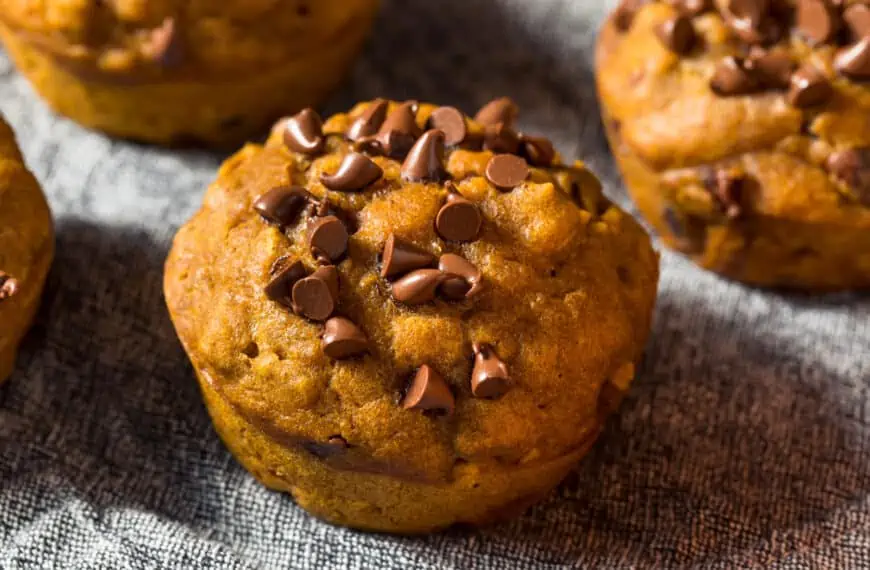 muffins saludables de calabaza