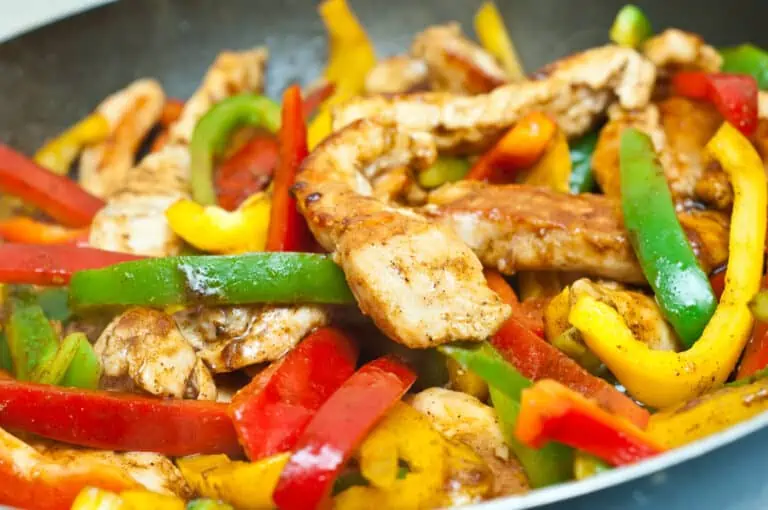 Fajitas de Pollo en Freidora de Aire