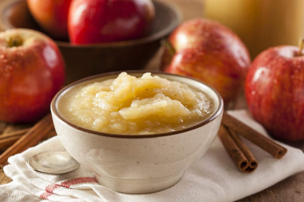 receta de pure de manzana casero