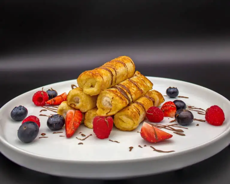 Rollos de Tostadas Francesas con Calabaza