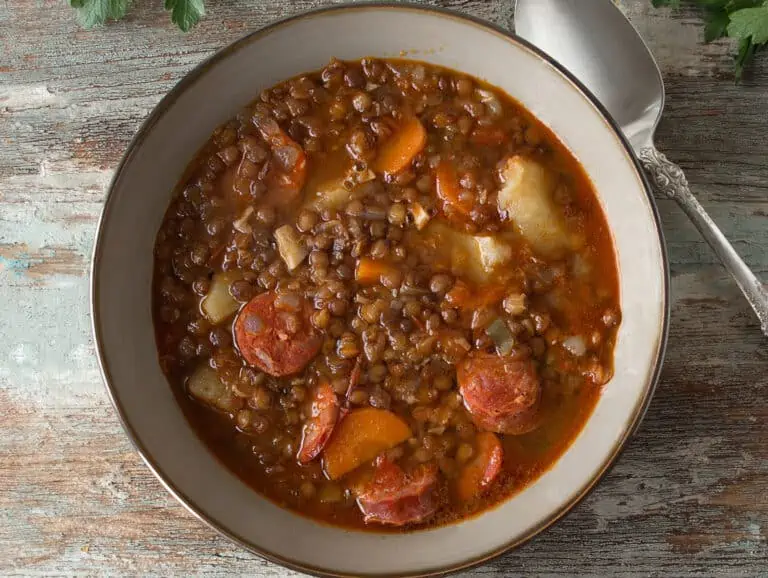 lentejas con chorizo