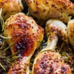 receta de pollo asado con mostaza