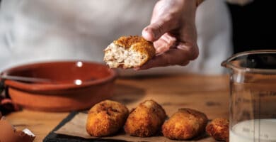 croquetas de pollo