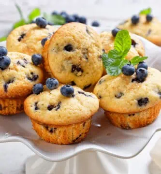 muffins de arandanos
