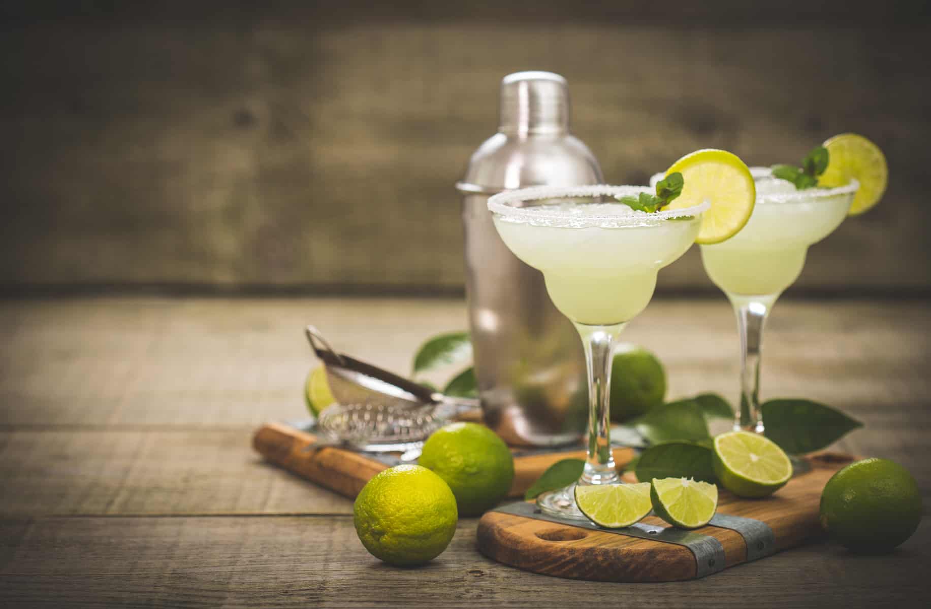 receta de coctel margarita