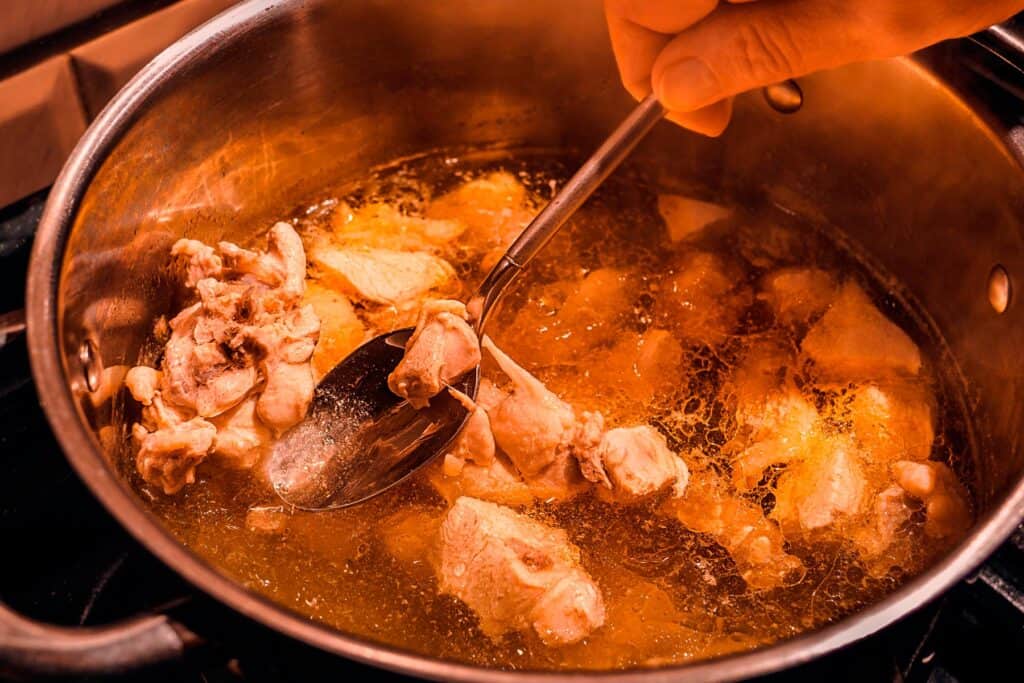 como hacer pollo al curry
