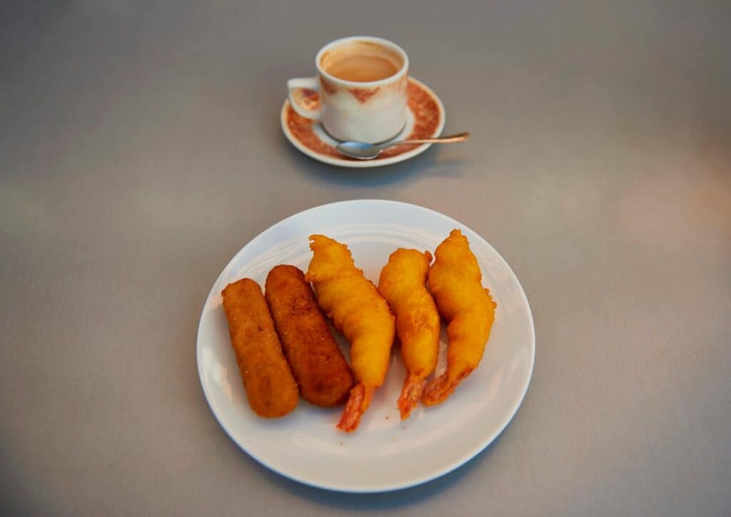croquetas de gambas