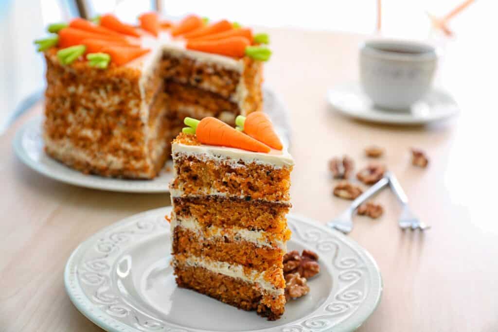 receta de tarta de zanahoria