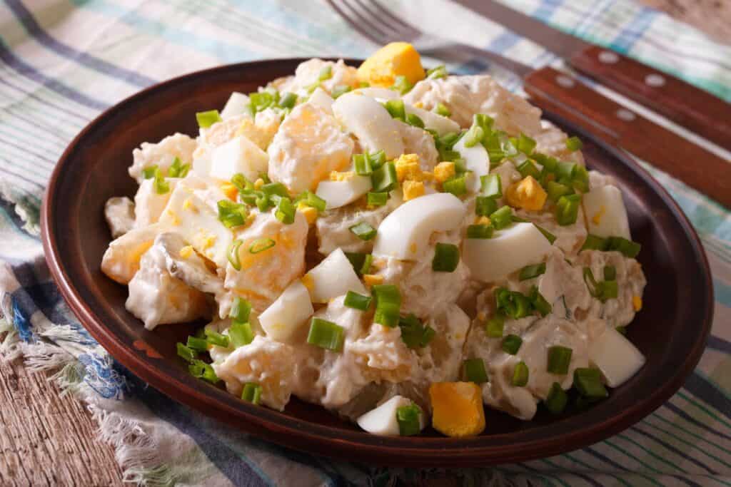 Receta de Ensalada de Papas Americana