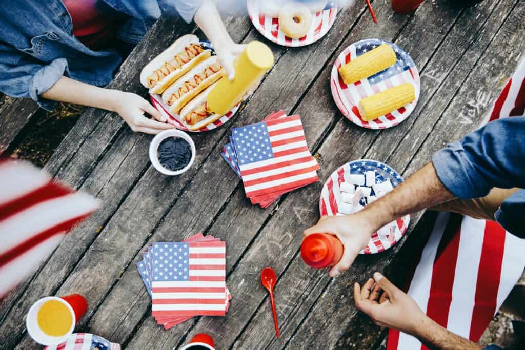 picnic 4 de julio