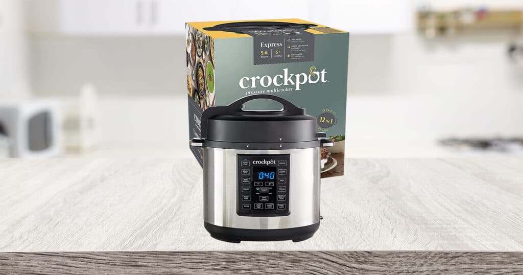 Crockpot Olla Multicooker Express que amazon desploma su precio