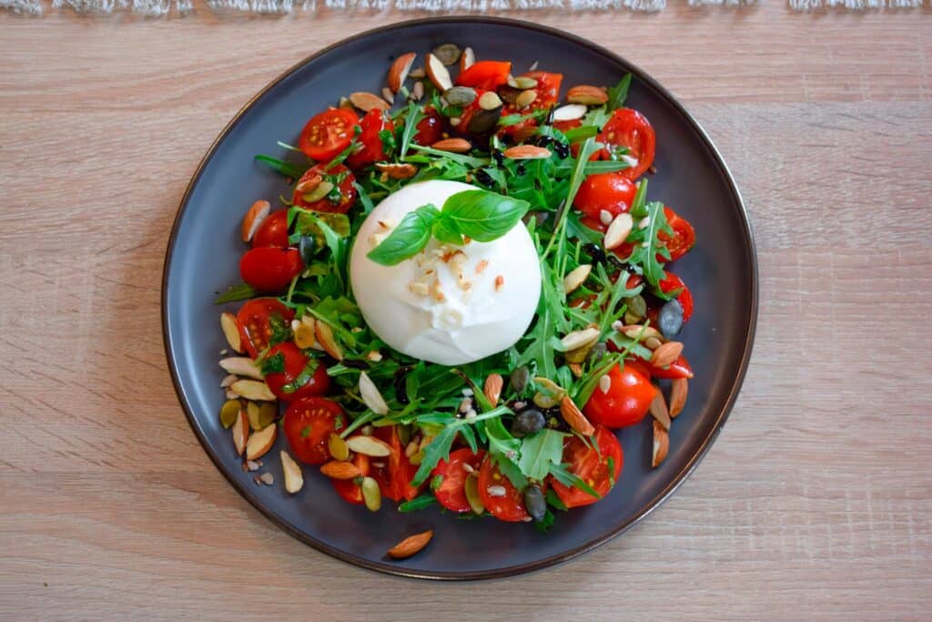Ensalada de Tomate y Burrata