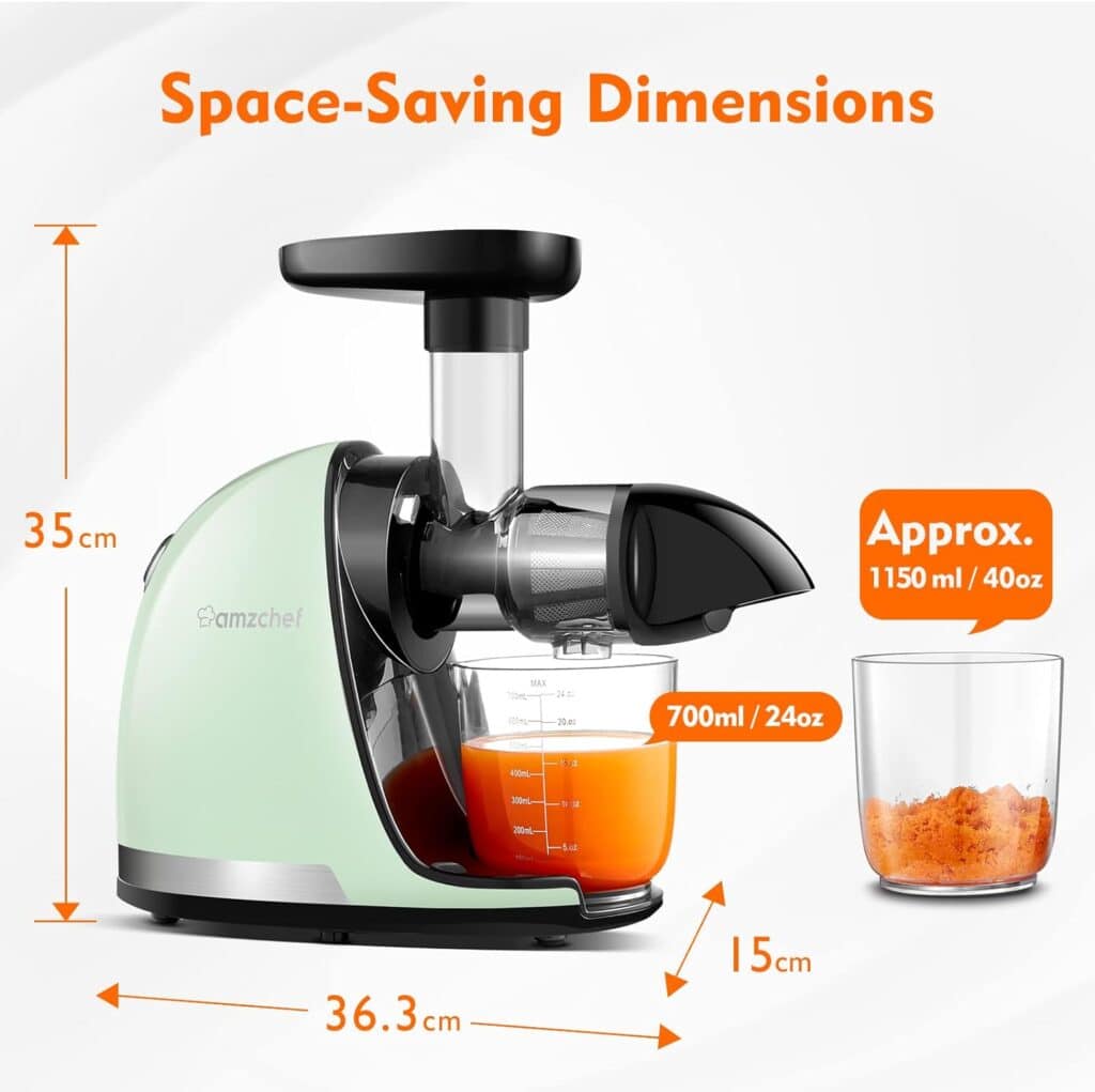 dimensiones de la licuadora amzchef