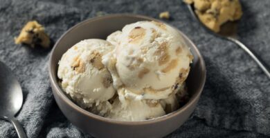 helado de turron casero