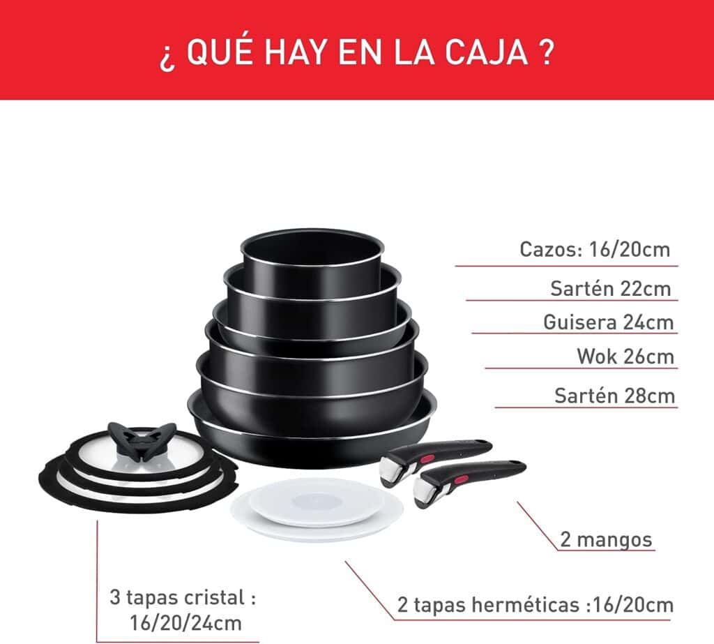 kit de sartenes tefal