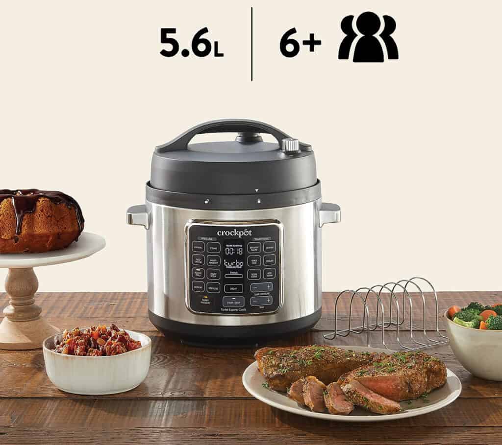 Crockpot Multicooker Turbo Express caracteristicas
