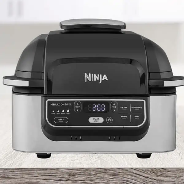 La Parrilla con Freidora de Aire NINJA