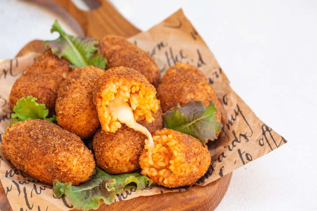 croquetas de arroz caseras