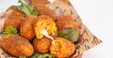 croquetas de arroz caseras