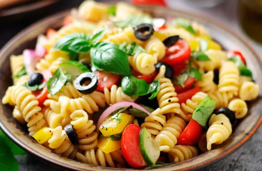 Ensalada de Pasta Italiana: Fácil, Rápida y Deliciosa