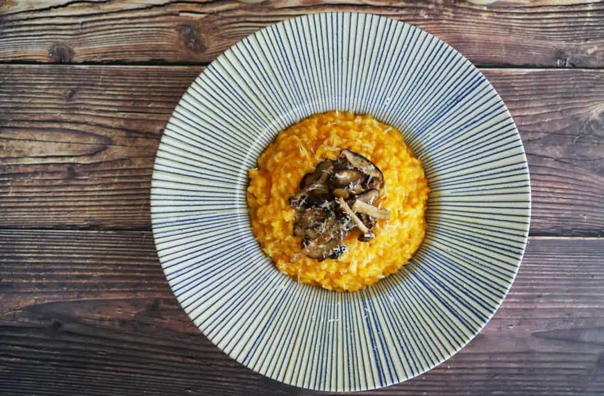 Risotto de calabaza