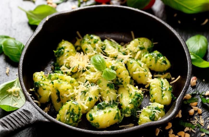 Ñoquis al Pesto: La cena Perfecta en Pocos Minutos