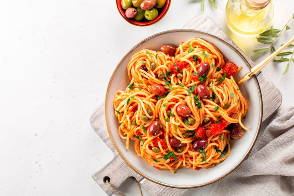 Receta de Spaghetti alla Puttanesca