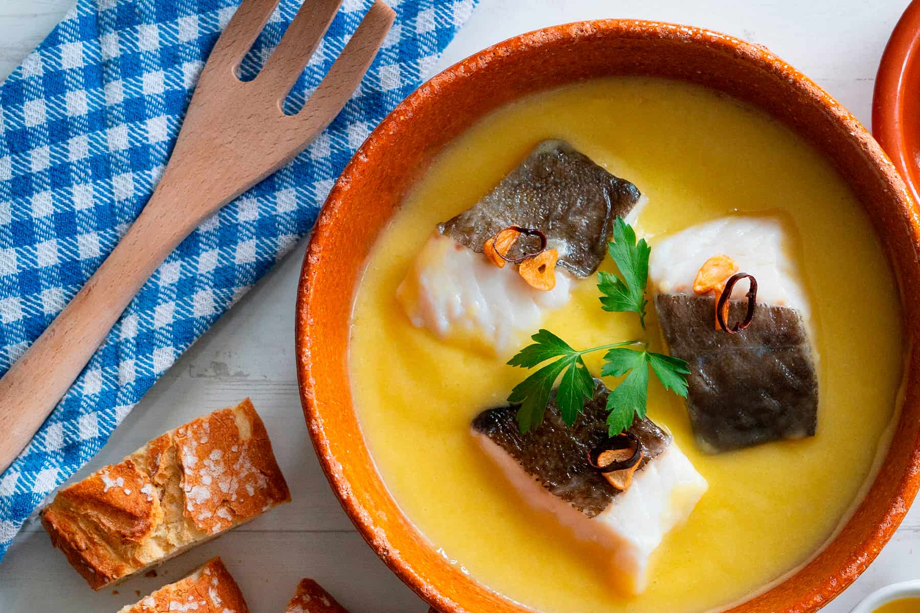 Receta de Bacalao al Pil Pil