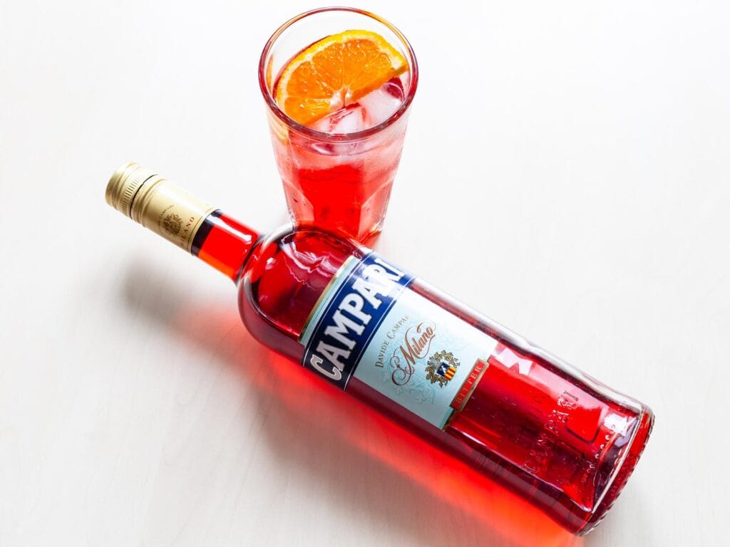 receta de Campari Spritz